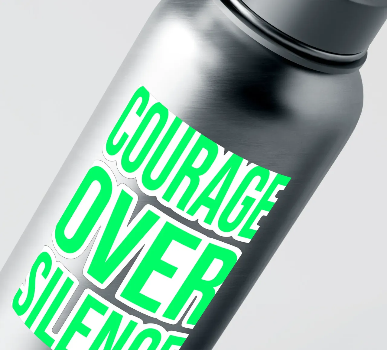 OVER Series- bold letters, brave values (5 colors) adesivo da OVER SERIES