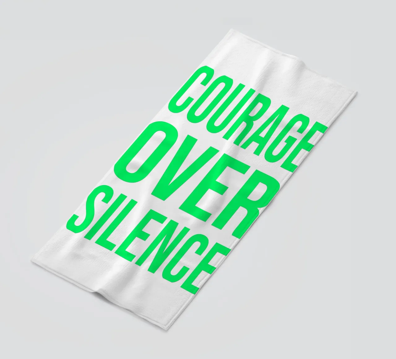 OVER Series- bold letters, brave values (5 colors) telo mare da OVER SERIES