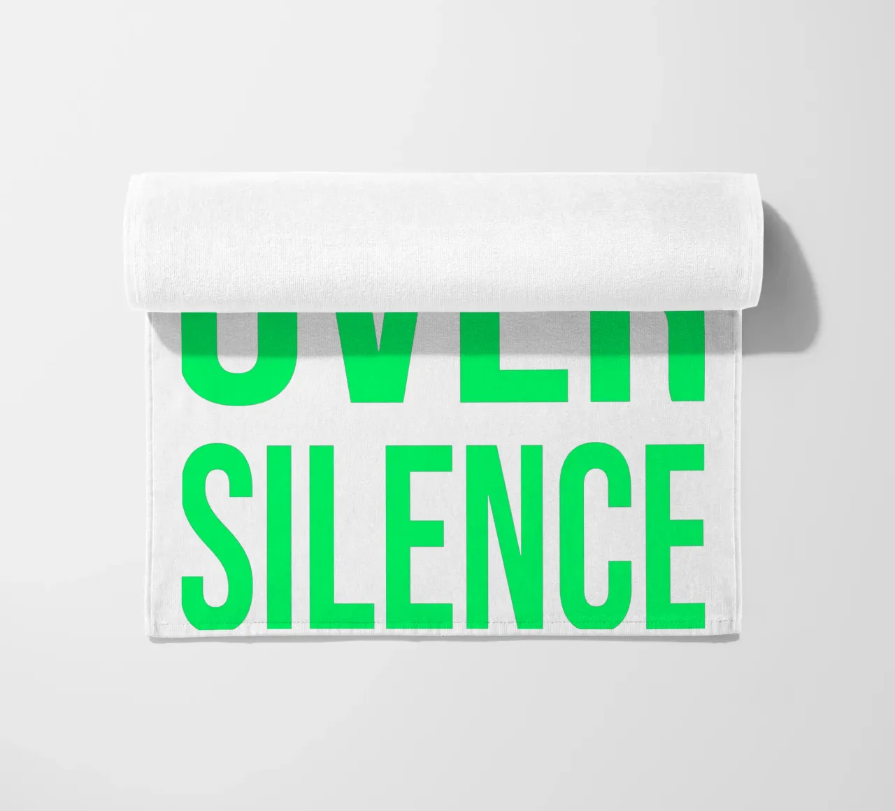OVER Series- bold letters, brave values (5 colors) telo mare da OVER SERIES