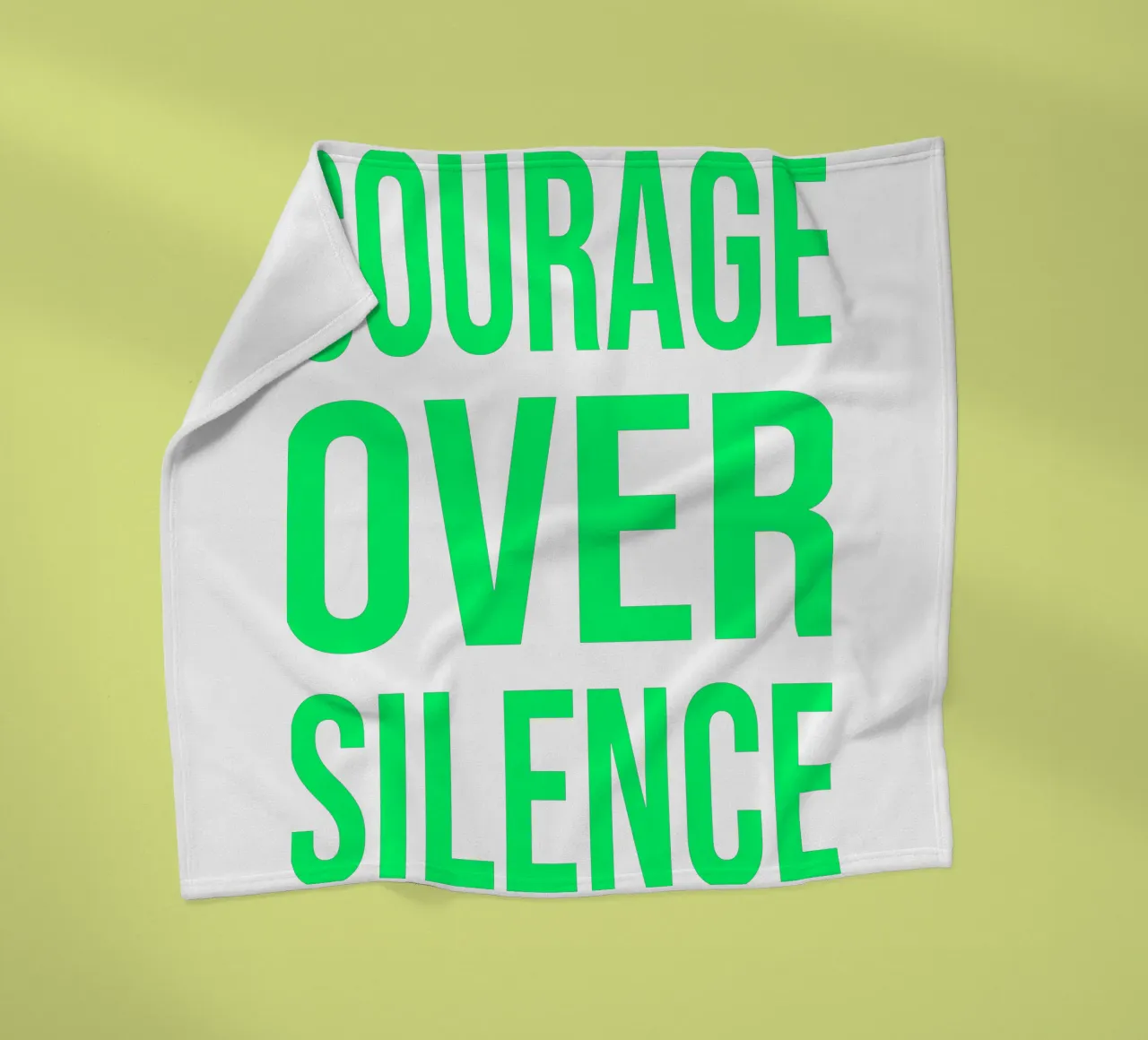 OVER Series- bold letters, brave values (5 colors) coperta in pile da OVER SERIES