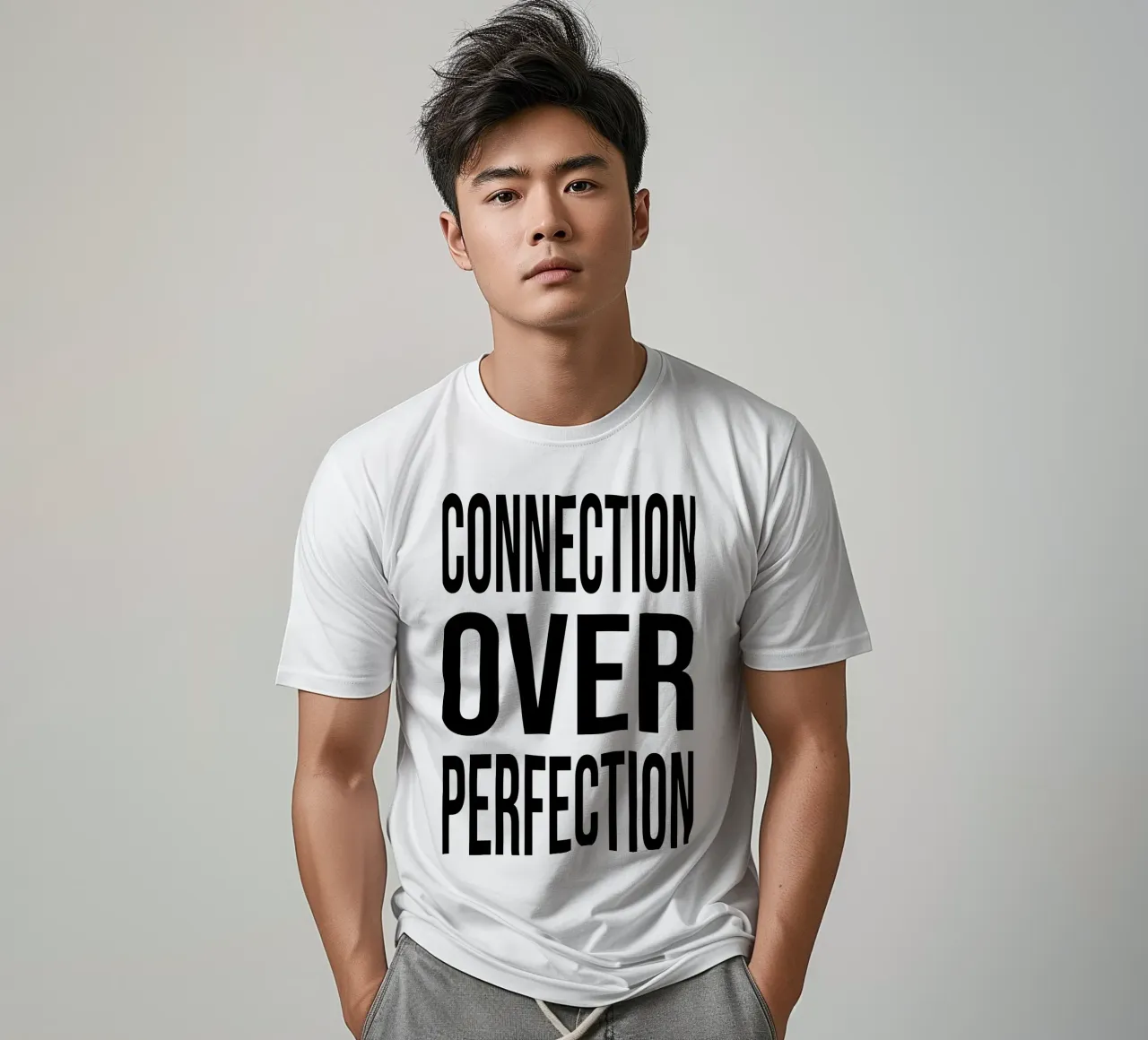 OVER Series- bold letters, brave values (5 colors) t-shirt da OVER SERIES