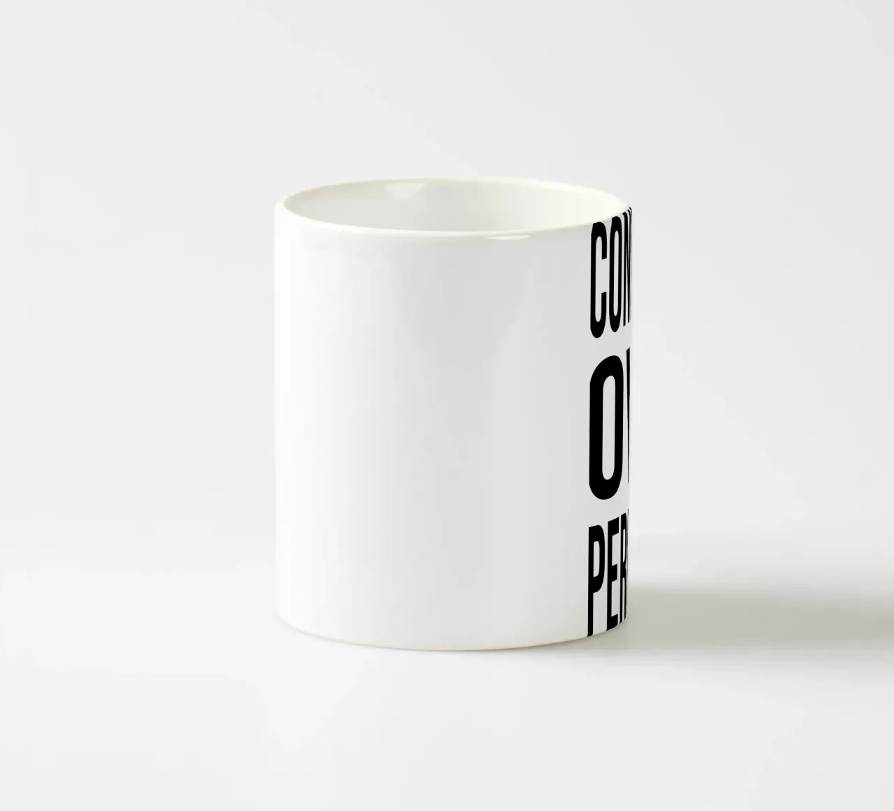 OVER Series- bold letters, brave values (5 colors) tazza in ceramica da OVER SERIES