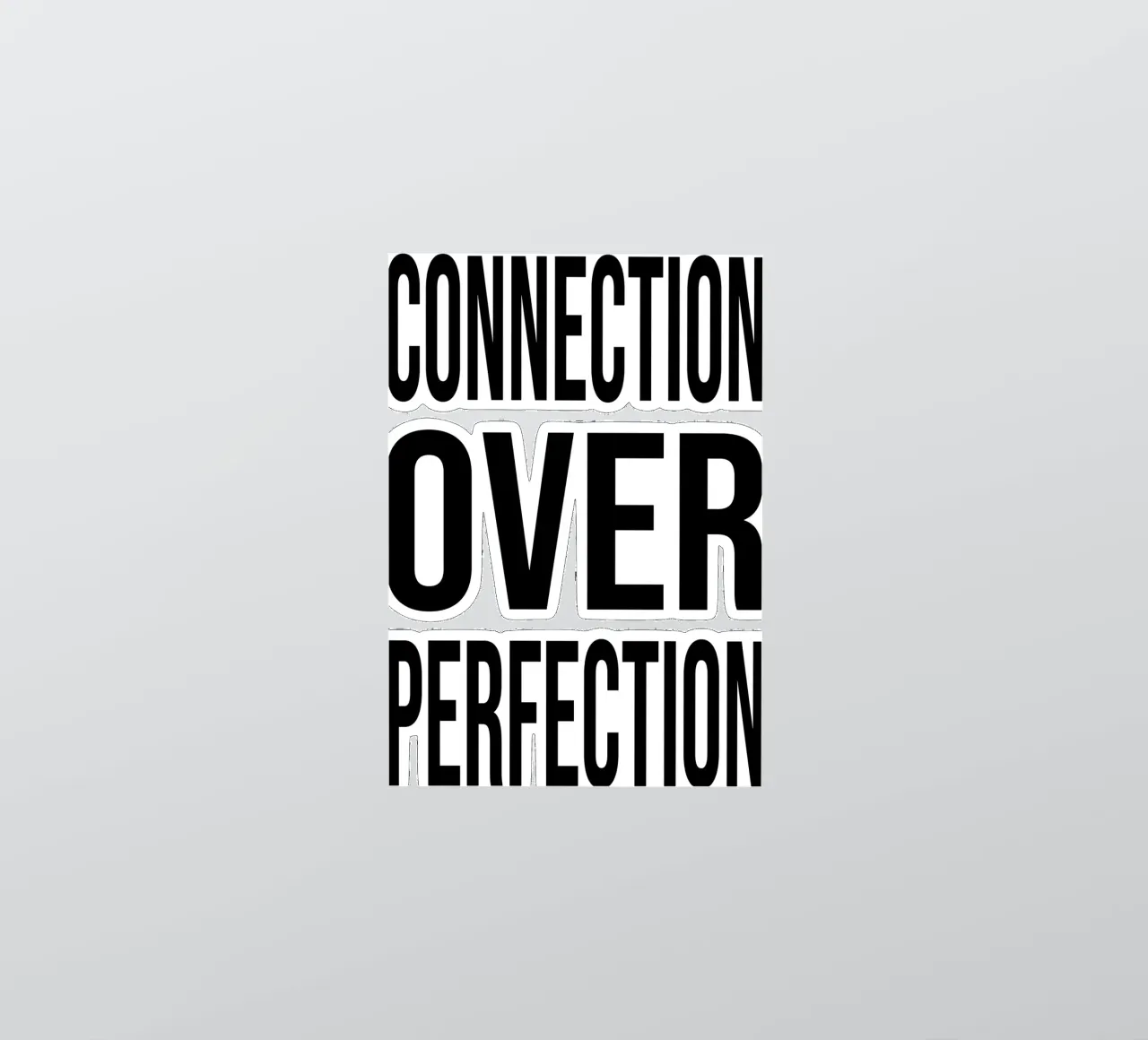 OVER Series- bold letters, brave values (5 colors) adesivo da OVER SERIES