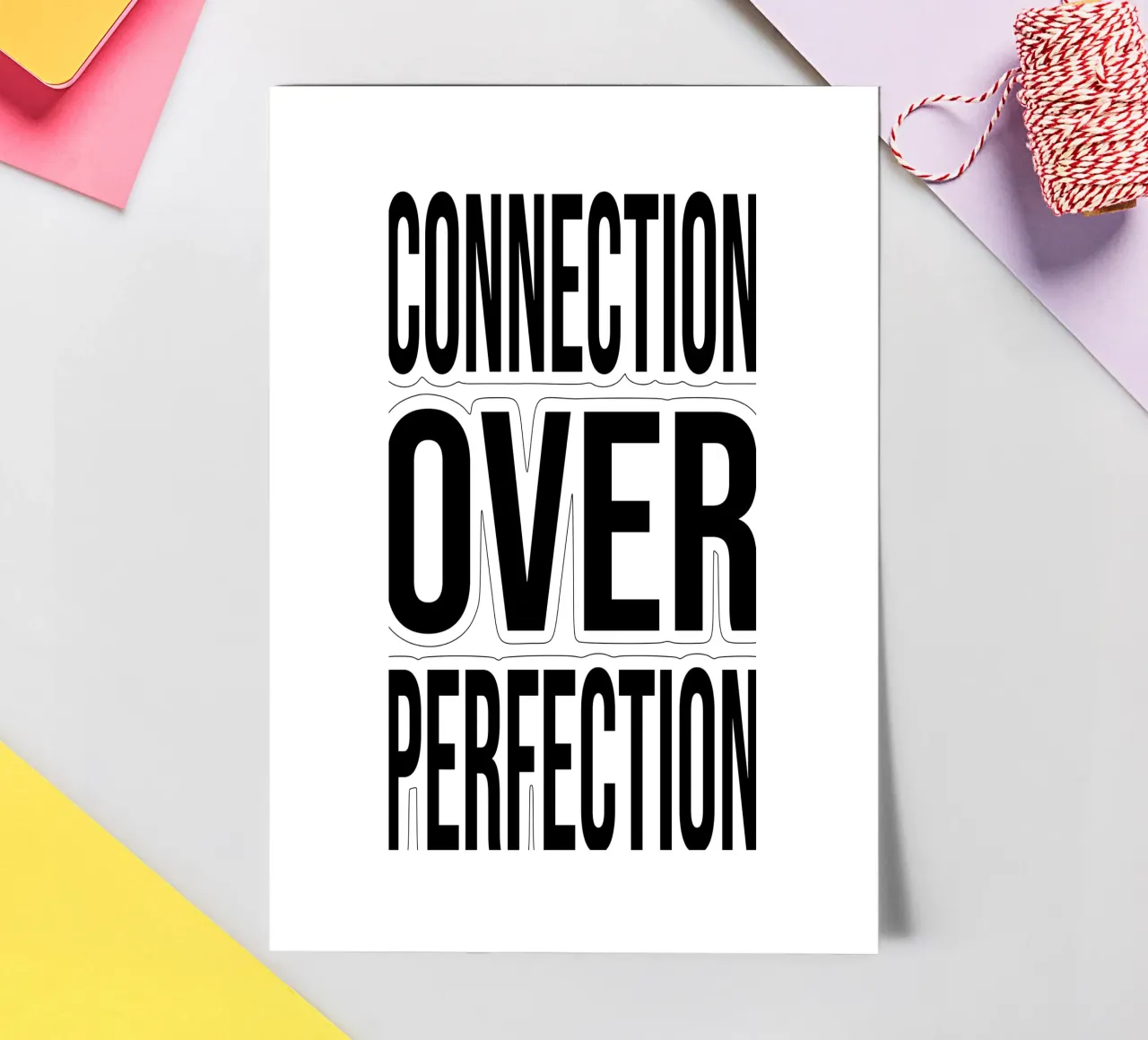 OVER Series- connection over perfection (5 colors) foglio adesivo da OVER SERIES