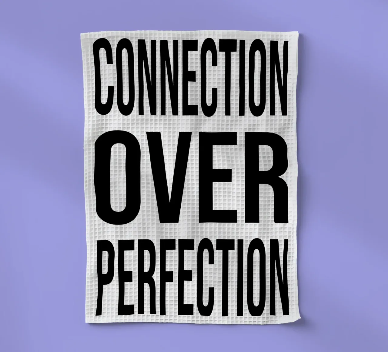 OVER Series- bold letters, brave values (5 colors) canovaccio da cucina da OVER SERIES
