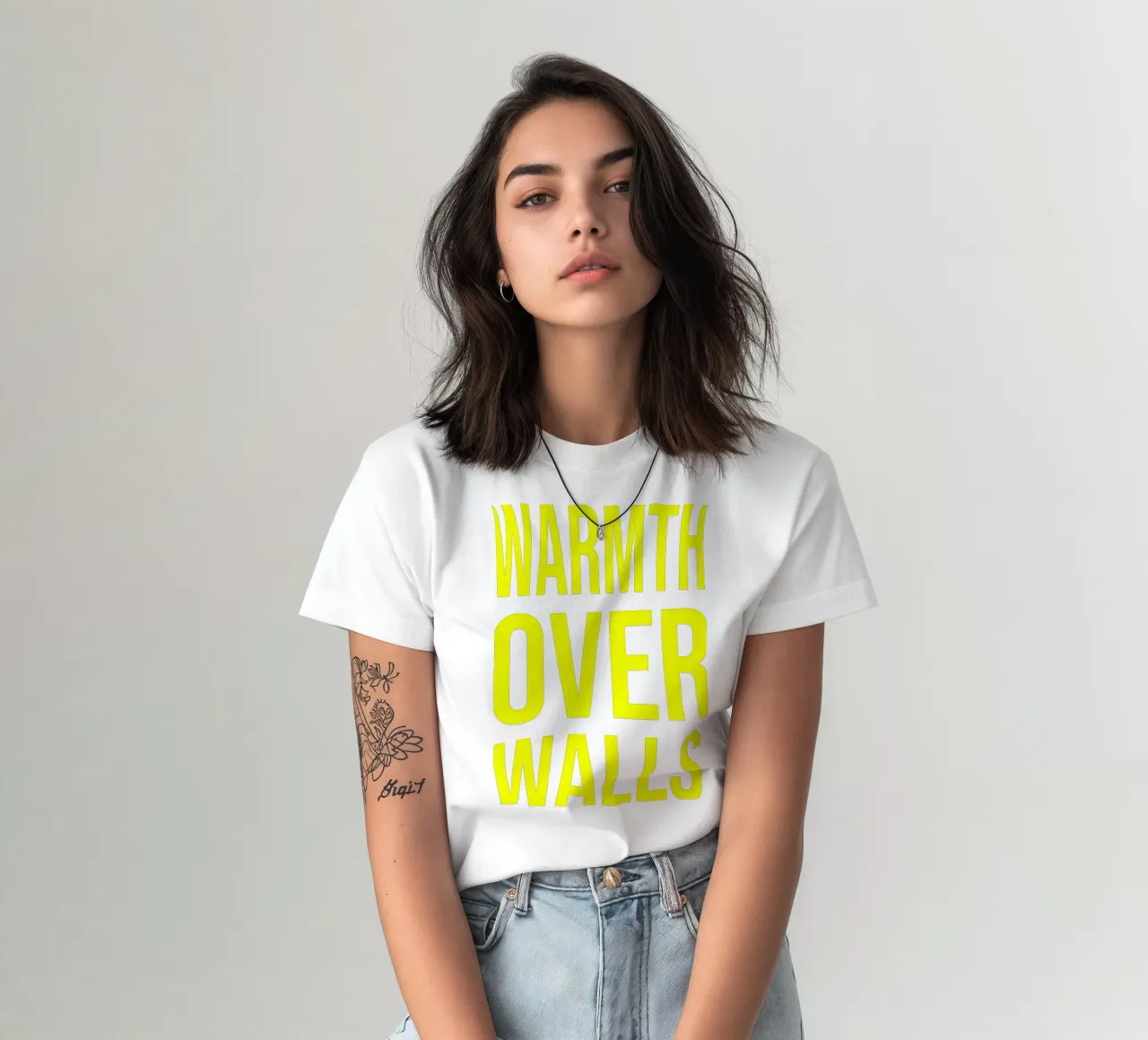 OVER Series- bold letters, brave values (5 colors) t-shirt da OVER SERIES