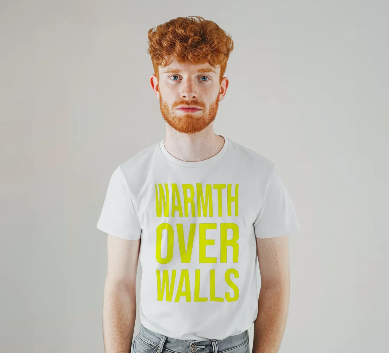 OVER Series- bold letters, brave values (5 colors) t-shirt da OVER SERIES