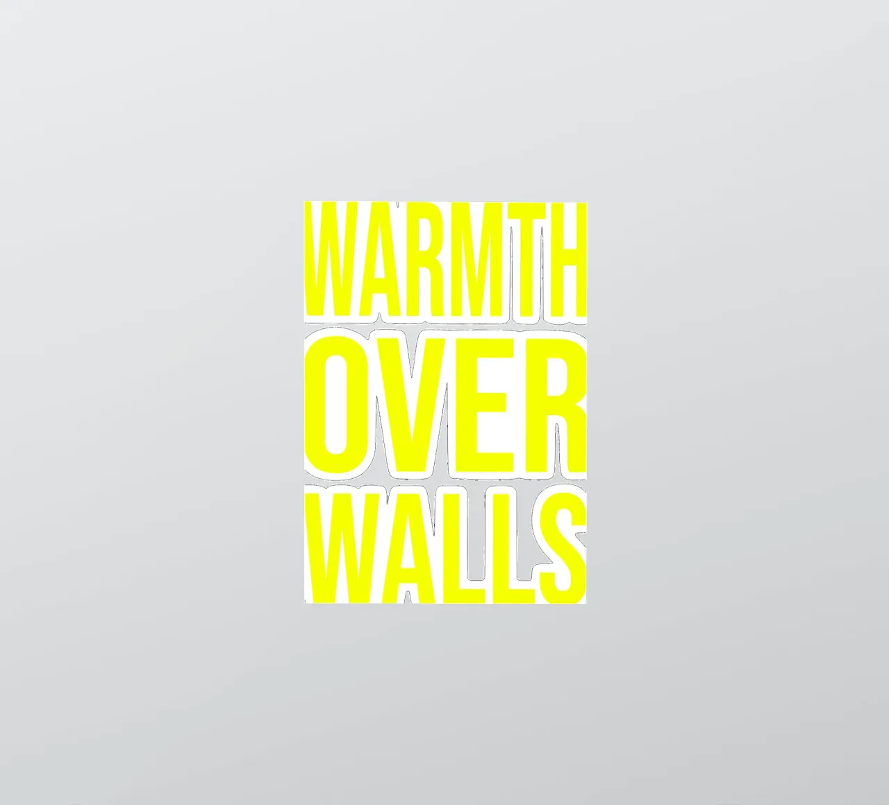 OVER Series- bold letters, brave values (5 colors) adesivo da OVER SERIES