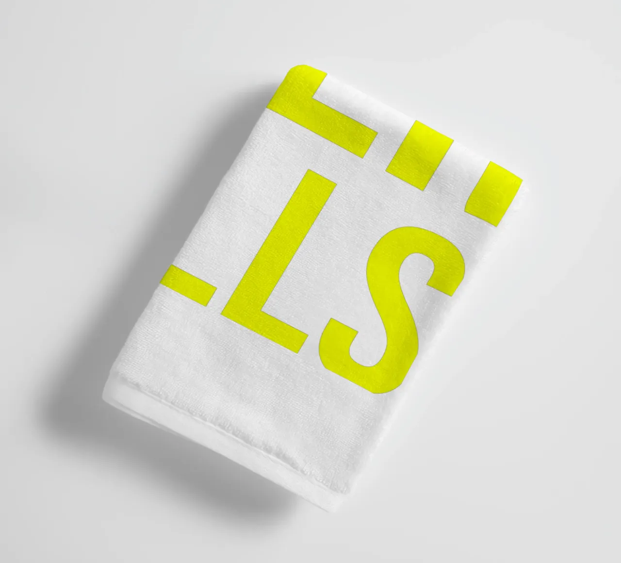 OVER Series- bold letters, brave values (5 colors) asciugamano da bagno da OVER SERIES