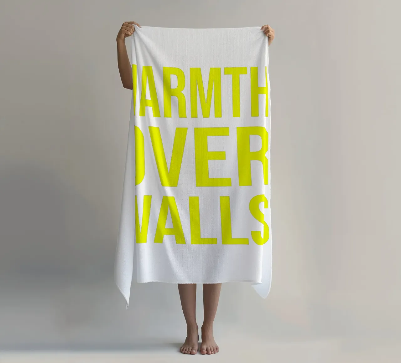 OVER Series- bold letters, brave values (5 colors) telo mare da OVER SERIES