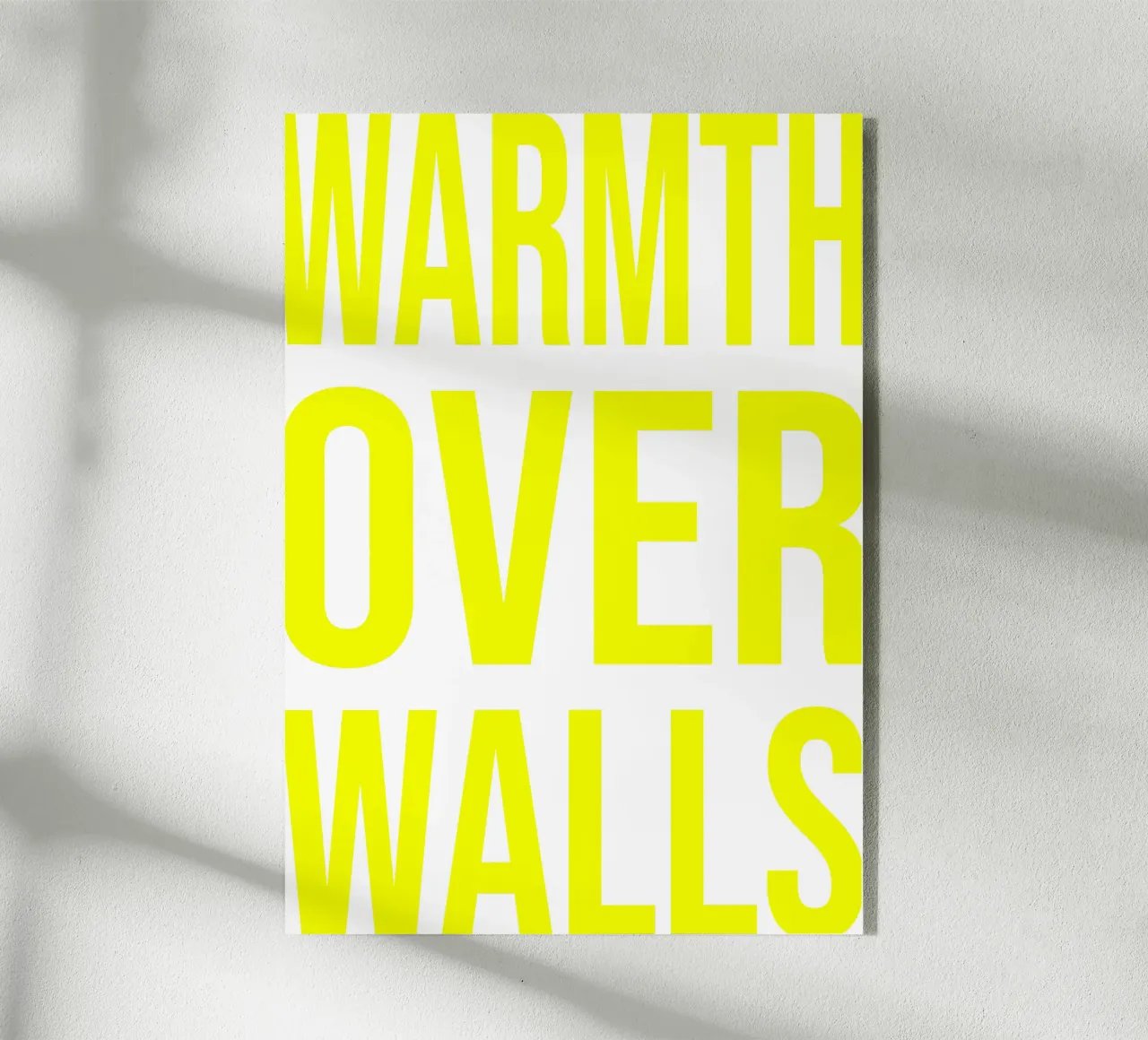 OVER Series- bold letters, brave values (5 colors) plexiglass da OVER SERIES