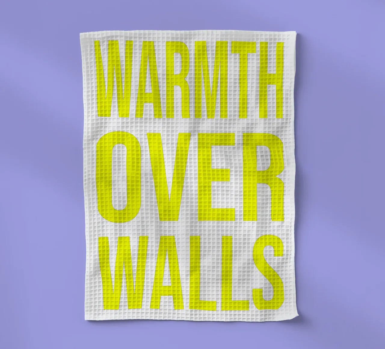 OVER Series- bold letters, brave values (5 colors) torchon de OVER SERIES