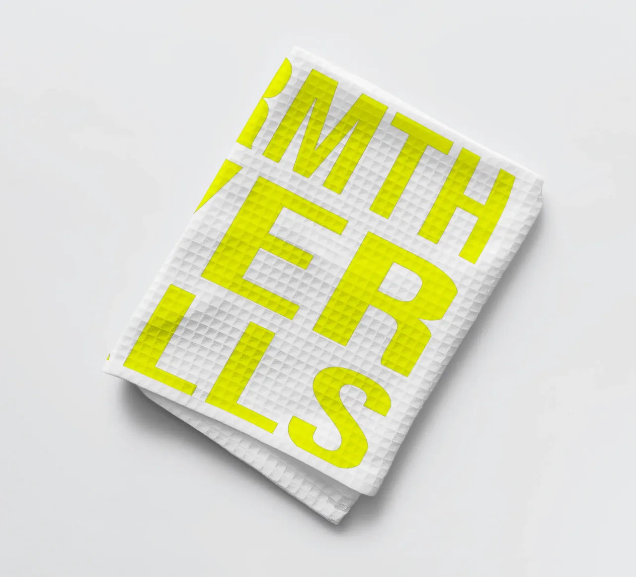 OVER Series- bold letters, brave values (5 colors) torchon de OVER SERIES