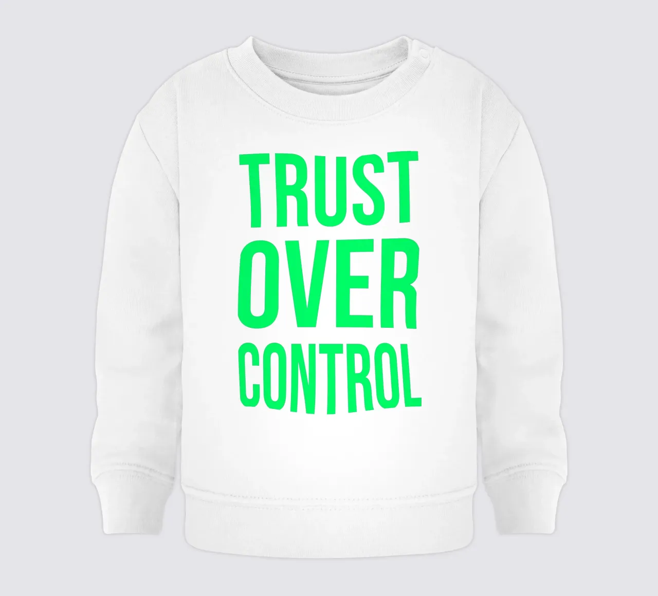 OVER Series- bold letters, brave values (5 colors) felpa neonato da OVER SERIES