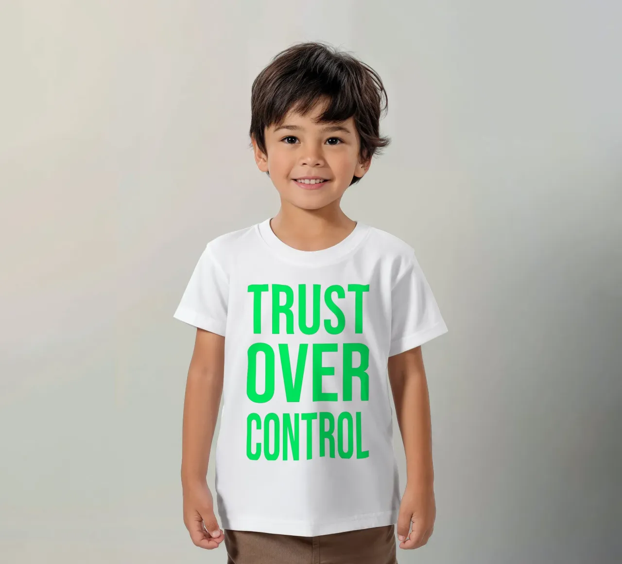 OVER Series- trust over control (5 colors) t-shirt bambini da OVER SERIES