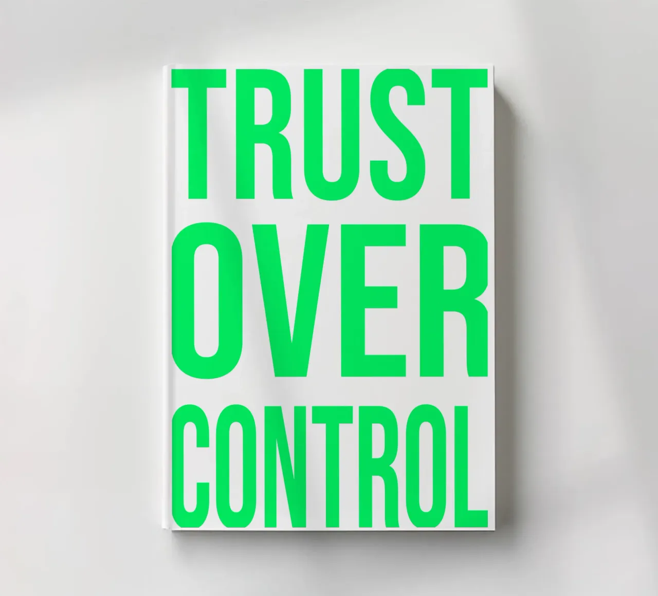 OVER Series- bold letters, brave values (5 colors) carnet de notes de OVER SERIES