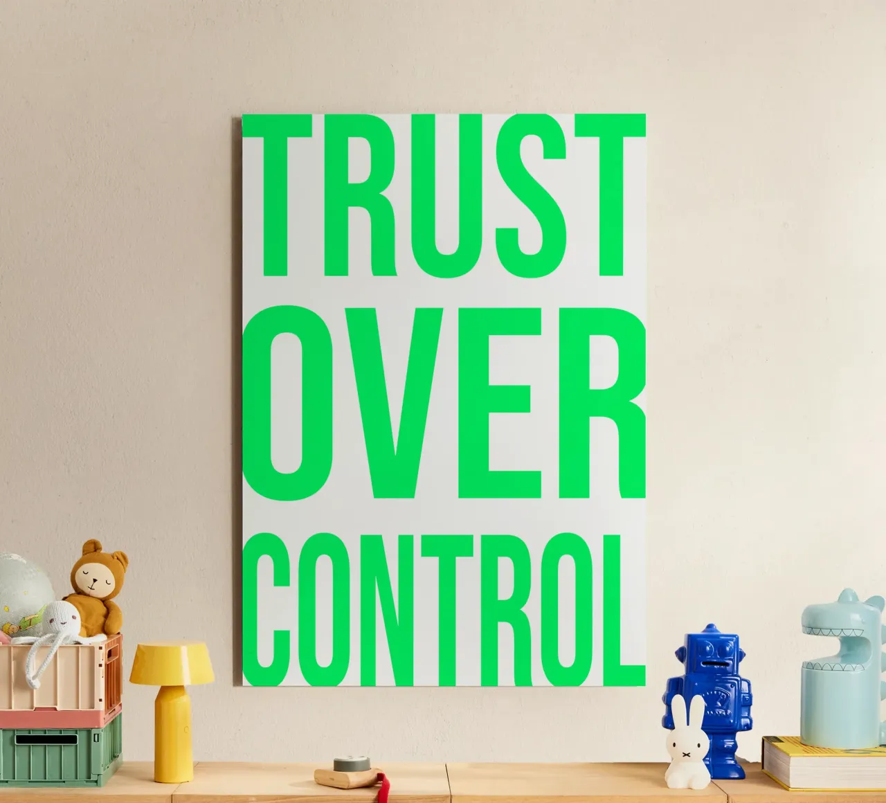 OVER Series- bold letters, brave values (5 colors) alluminio dibond da OVER SERIES