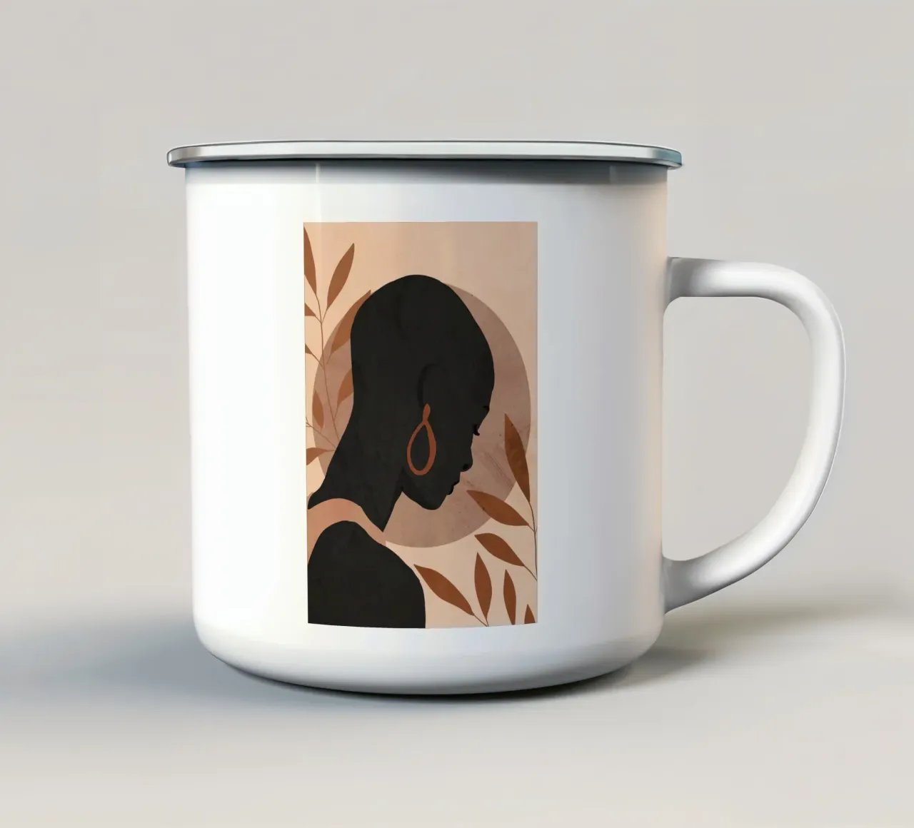 Bellezza tropicale III tazza in smalto da ThingDesign