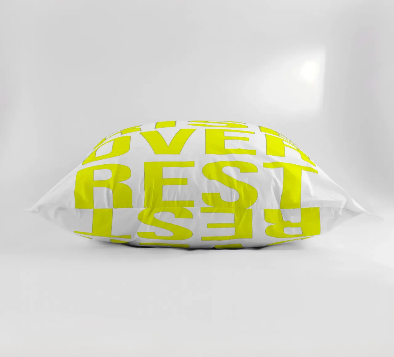 OVER Series- bold letters, brave values (5 colors) cuscino da OVER SERIES