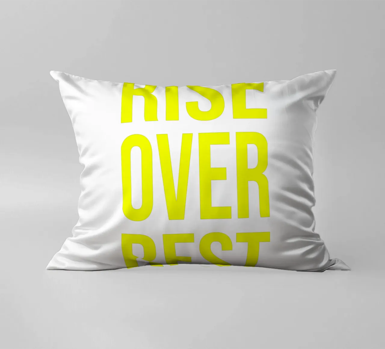OVER Series- bold letters, brave values (5 colors) cuscino da OVER SERIES