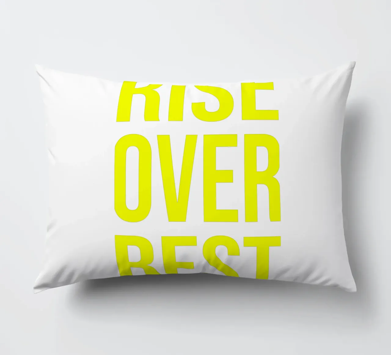 OVER Series- bold letters, brave values (5 colors) cuscino da OVER SERIES