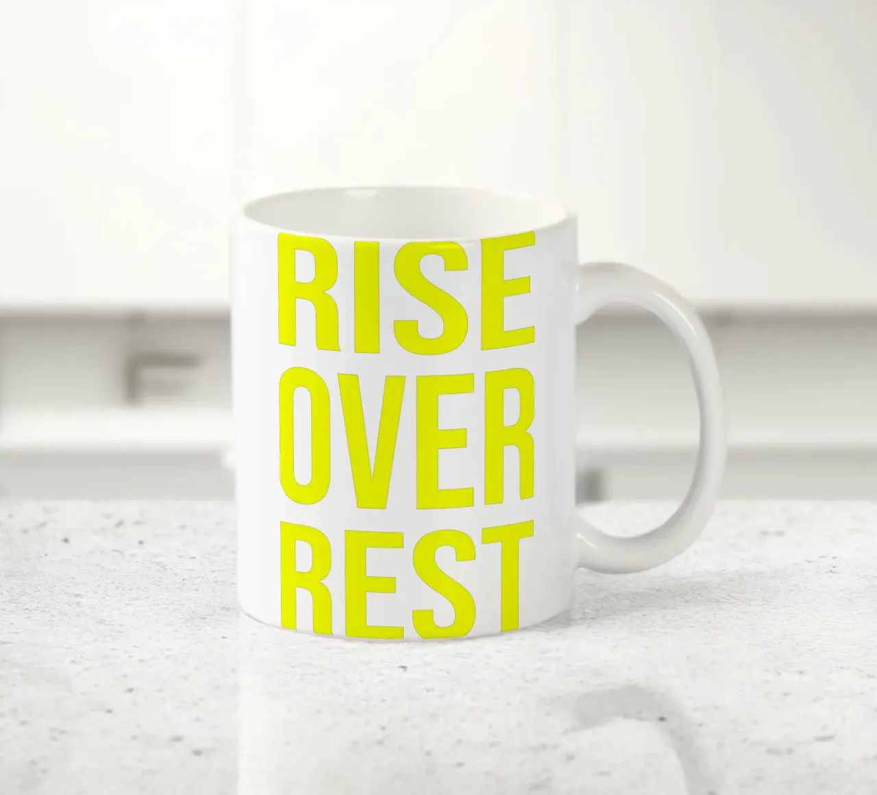 OVER Series- bold letters, brave values (5 colors) tazza in ceramica da OVER SERIES