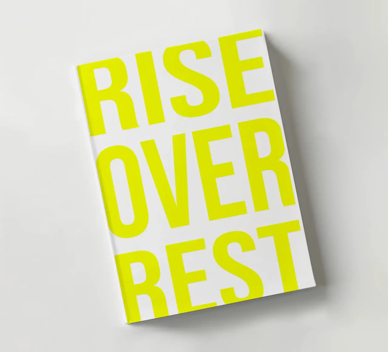 OVER Series- bold letters, brave values (5 colors) carnet de notes de OVER SERIES