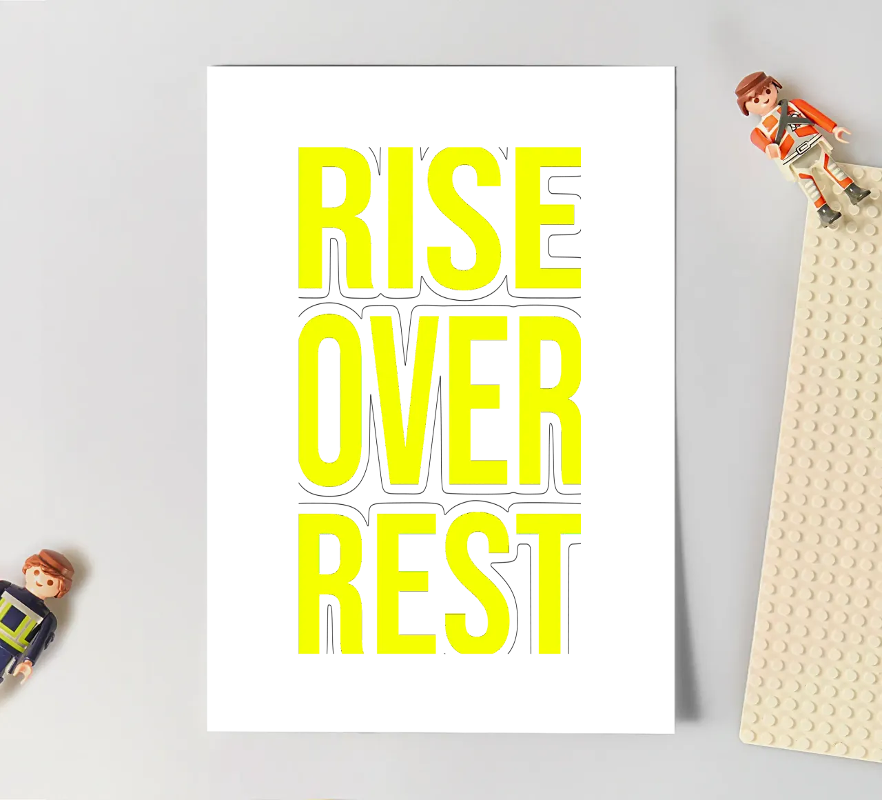 OVER Series- bold letters, brave values (5 colors) foglio adesivo da OVER SERIES