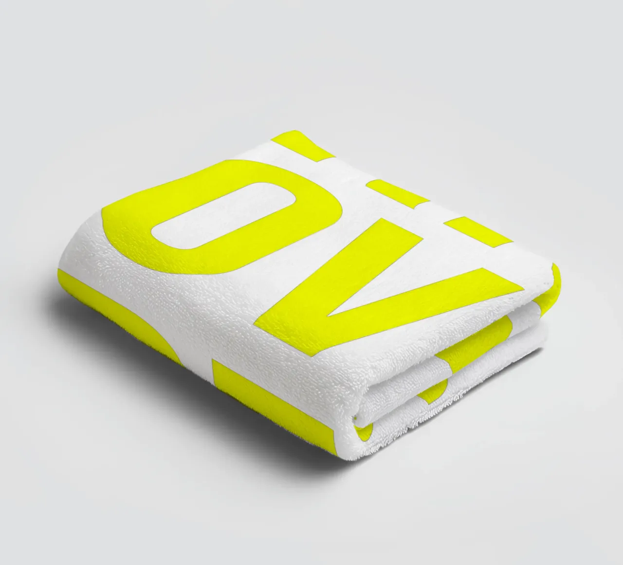 OVER Series- bold letters, brave values (5 colors) asciugamano da bagno da OVER SERIES