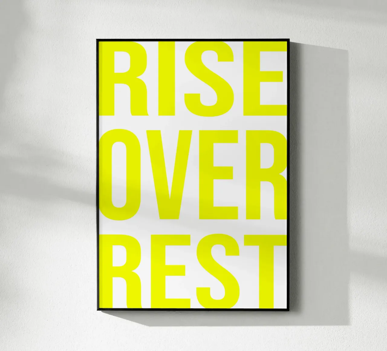 OVER Series- bold letters, brave values (5 colors) plexiglass da OVER SERIES