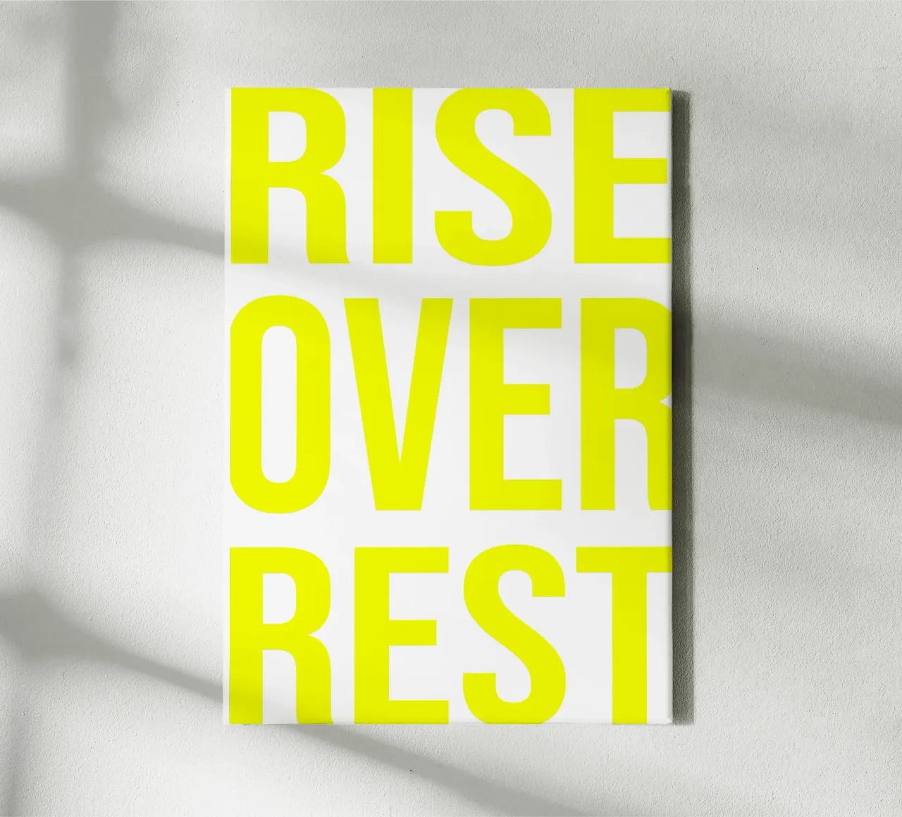 OVER Series- bold letters, brave values (5 colors) tela da OVER SERIES