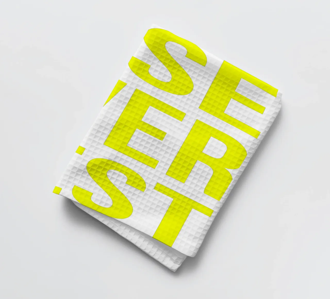 OVER Series- bold letters, brave values (5 colors) canovaccio da cucina da OVER SERIES