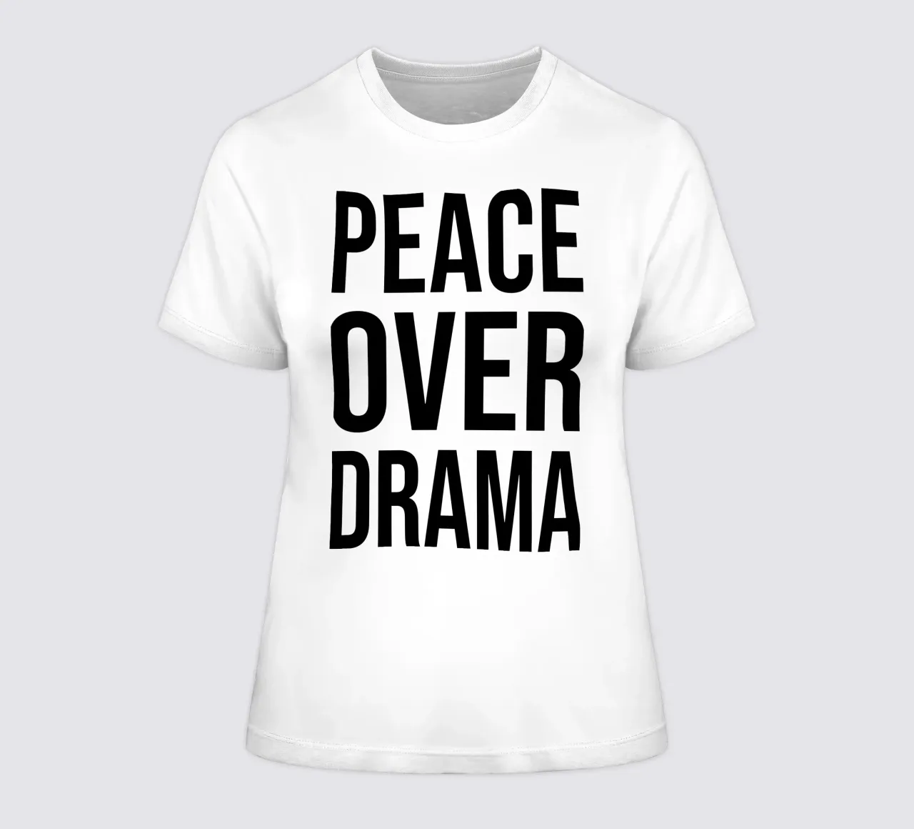 OVER Series- bold letters, brave values (5 colors) t-shirt da donna da OVER SERIES