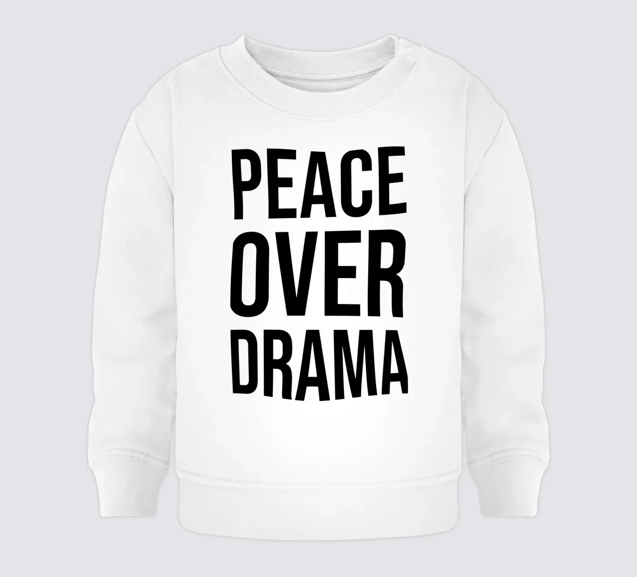 OVER Series- bold letters, brave values (5 colors) felpa neonato da OVER SERIES