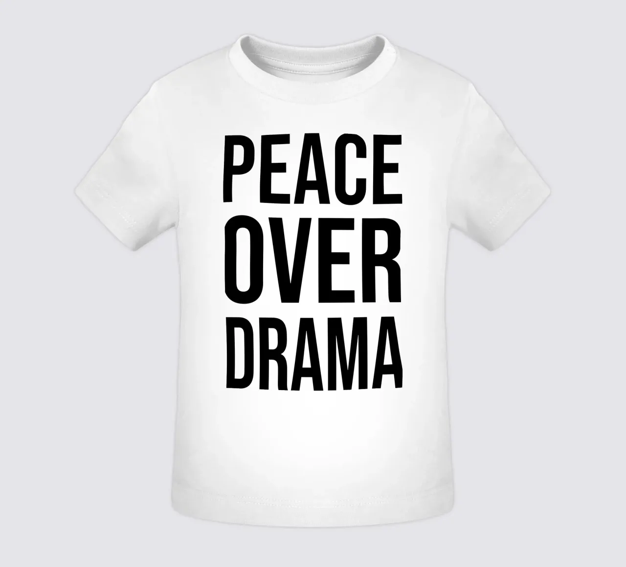 OVER Series- bold letters, brave values (5 colors) maglietta neonato da OVER SERIES