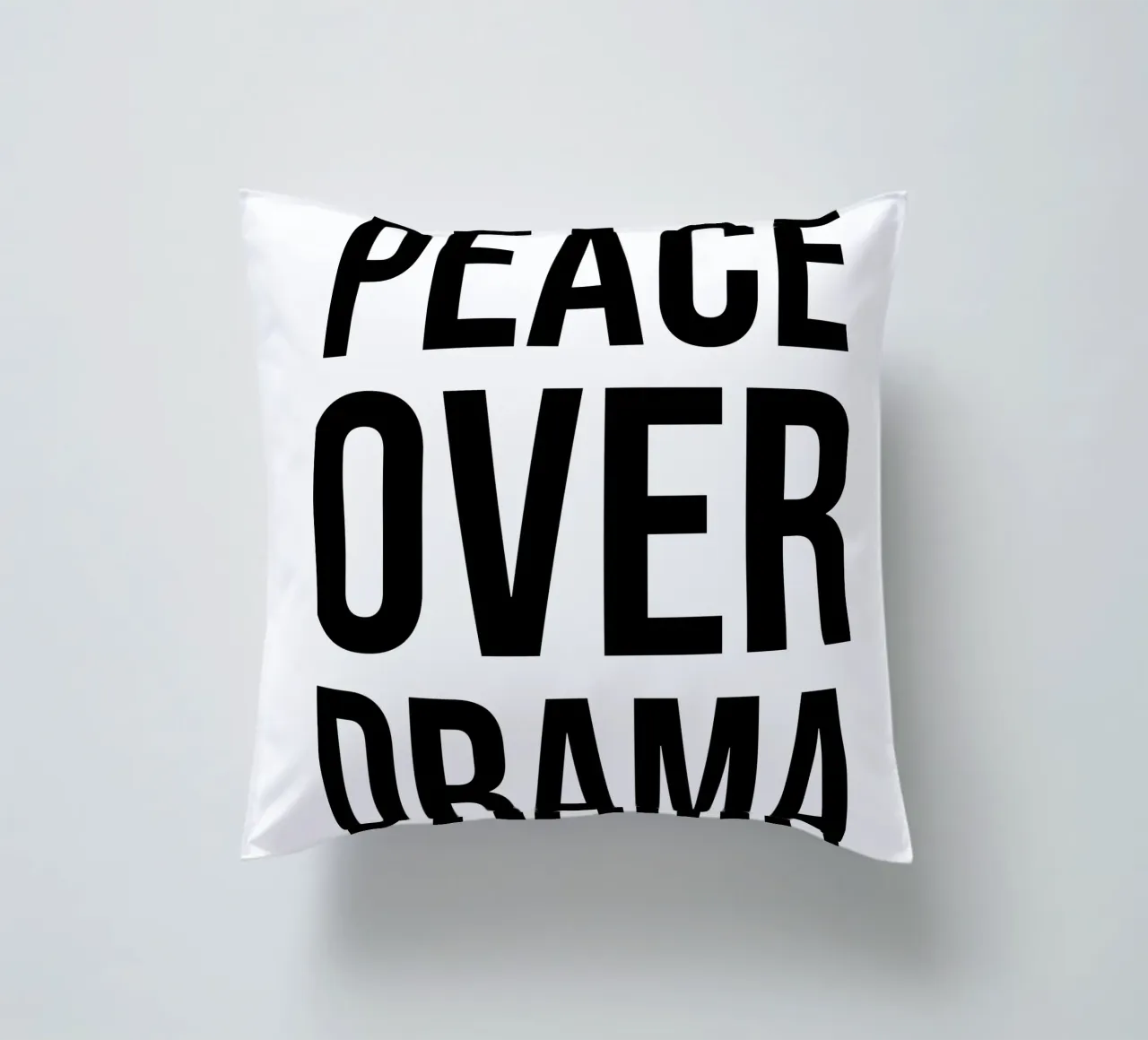 OVER Series- bold letters, brave values (5 colors) cuscino da OVER SERIES