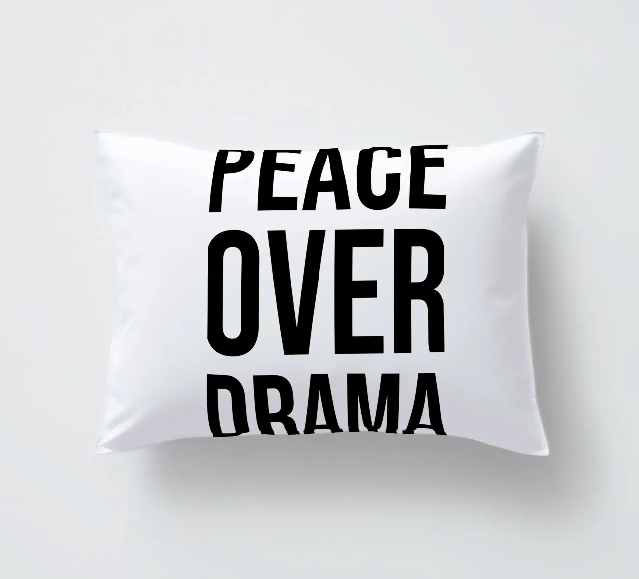 OVER Series- bold letters, brave values (5 colors) cuscino da OVER SERIES