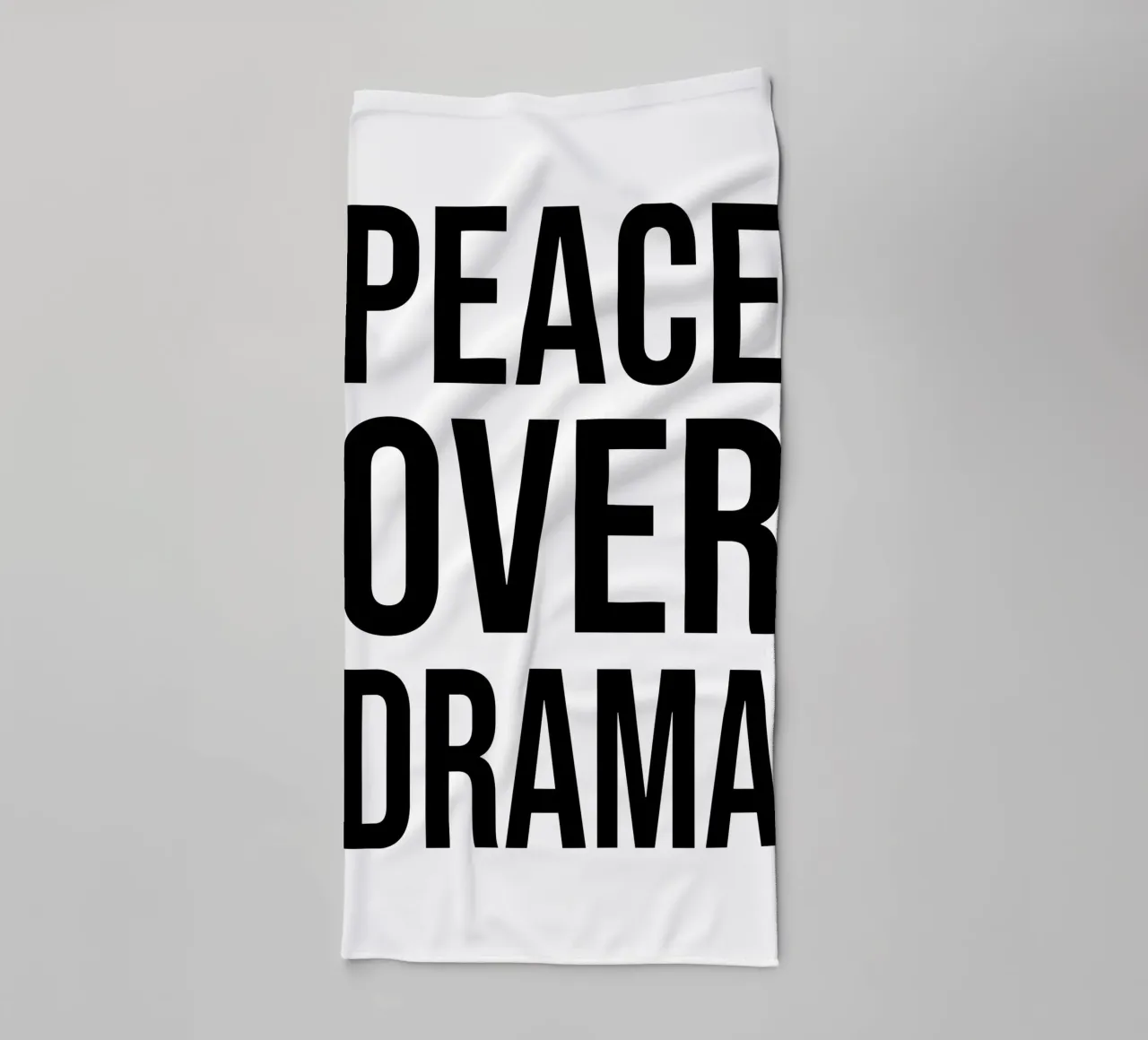 OVER Series- bold letters, brave values (5 colors) badhanddoek van OVER SERIES