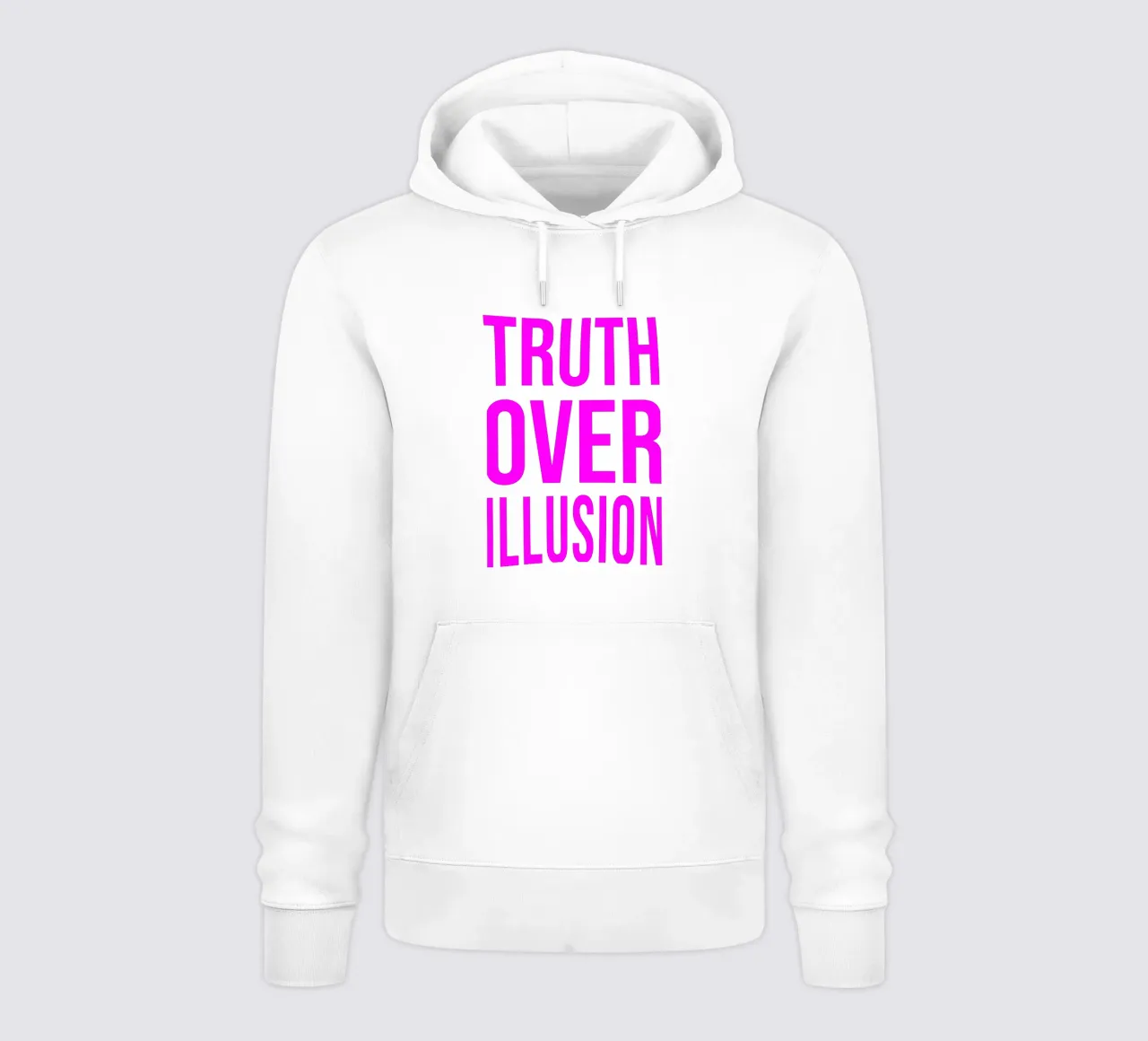 OVER Series- bold letters, brave values (5 colors) felpa con cappuccio da OVER SERIES