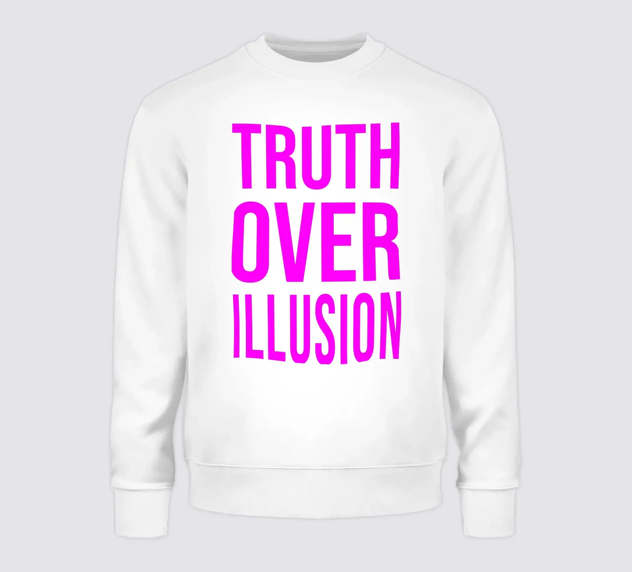 OVER Series- bold letters, brave values (5 colors) felpa da OVER SERIES
