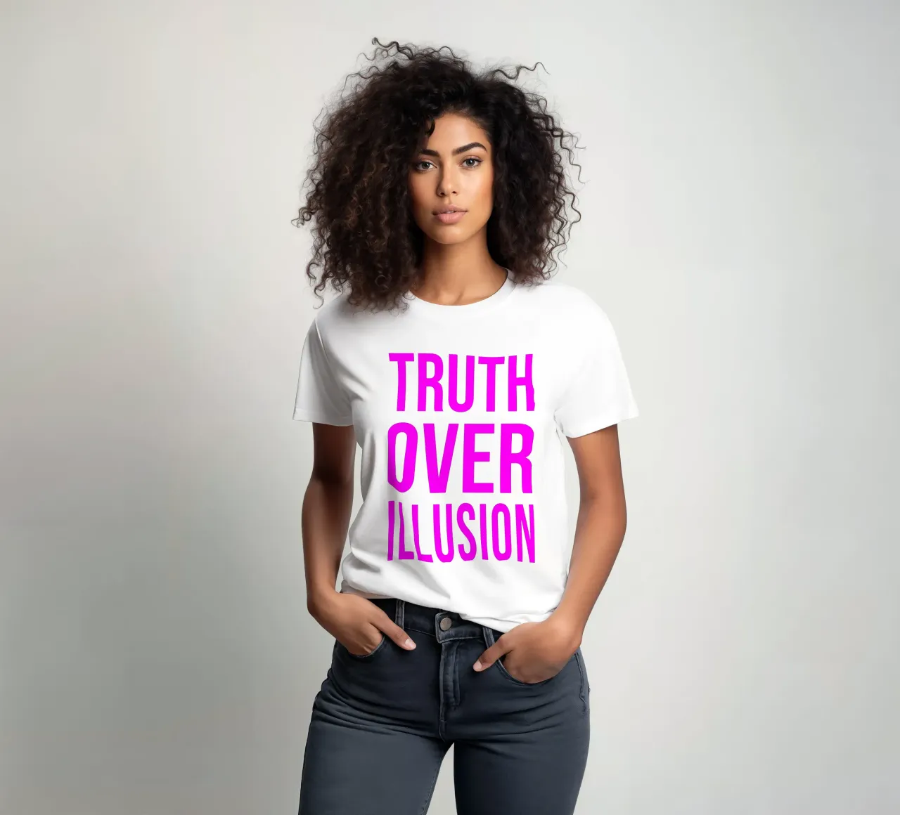 OVER Series- bold letters, brave values (5 colors) t-shirt da OVER SERIES