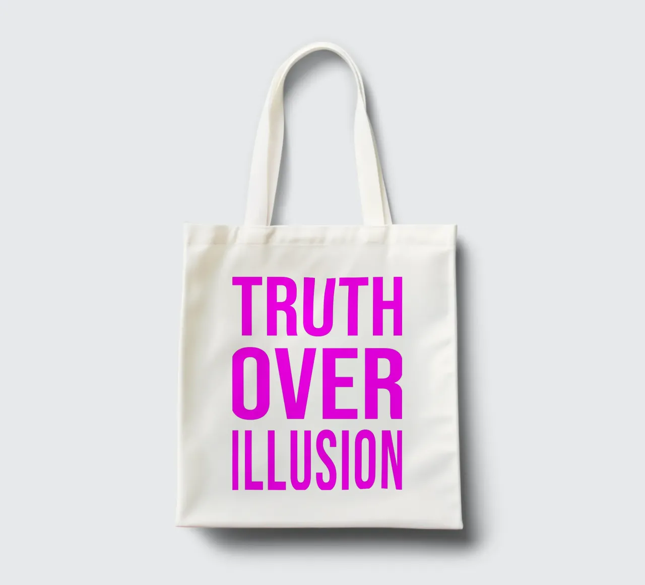 OVER Series- bold letters, brave values (5 colors) borsa in juta da OVER SERIES
