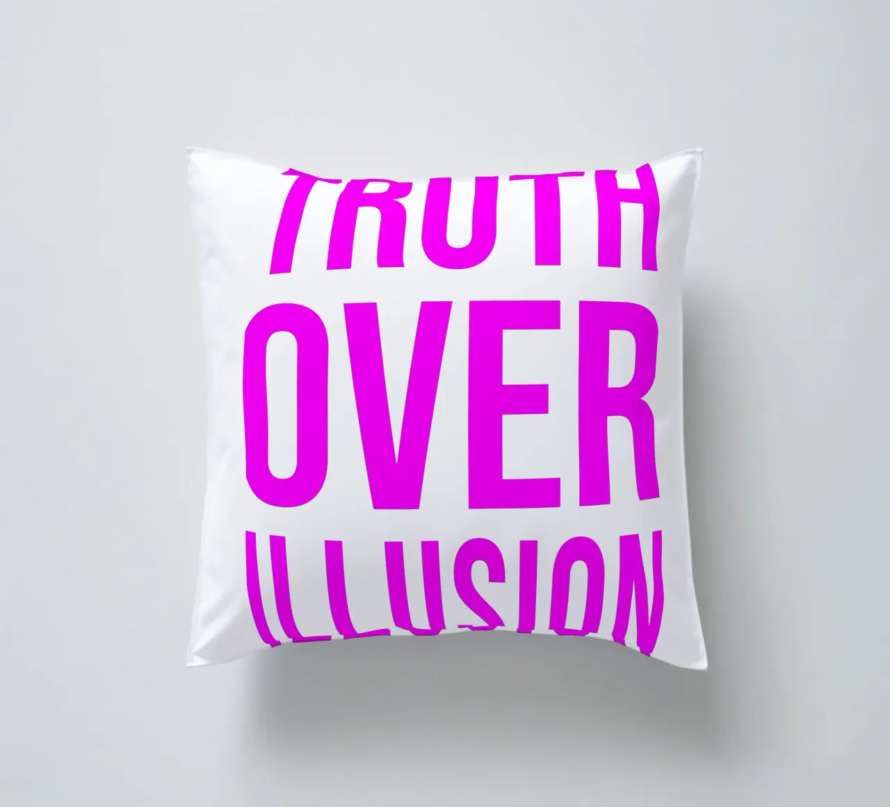 OVER Series- bold letters, brave values (5 colors) cuscino da OVER SERIES