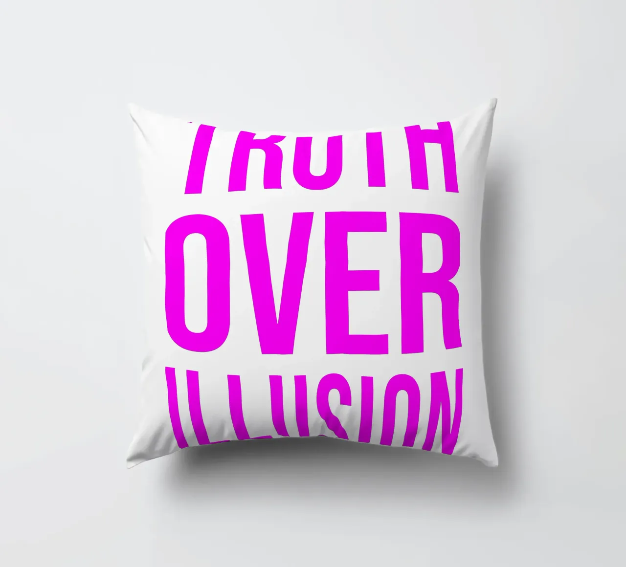 OVER Series- bold letters, brave values (5 colors) cuscino da OVER SERIES