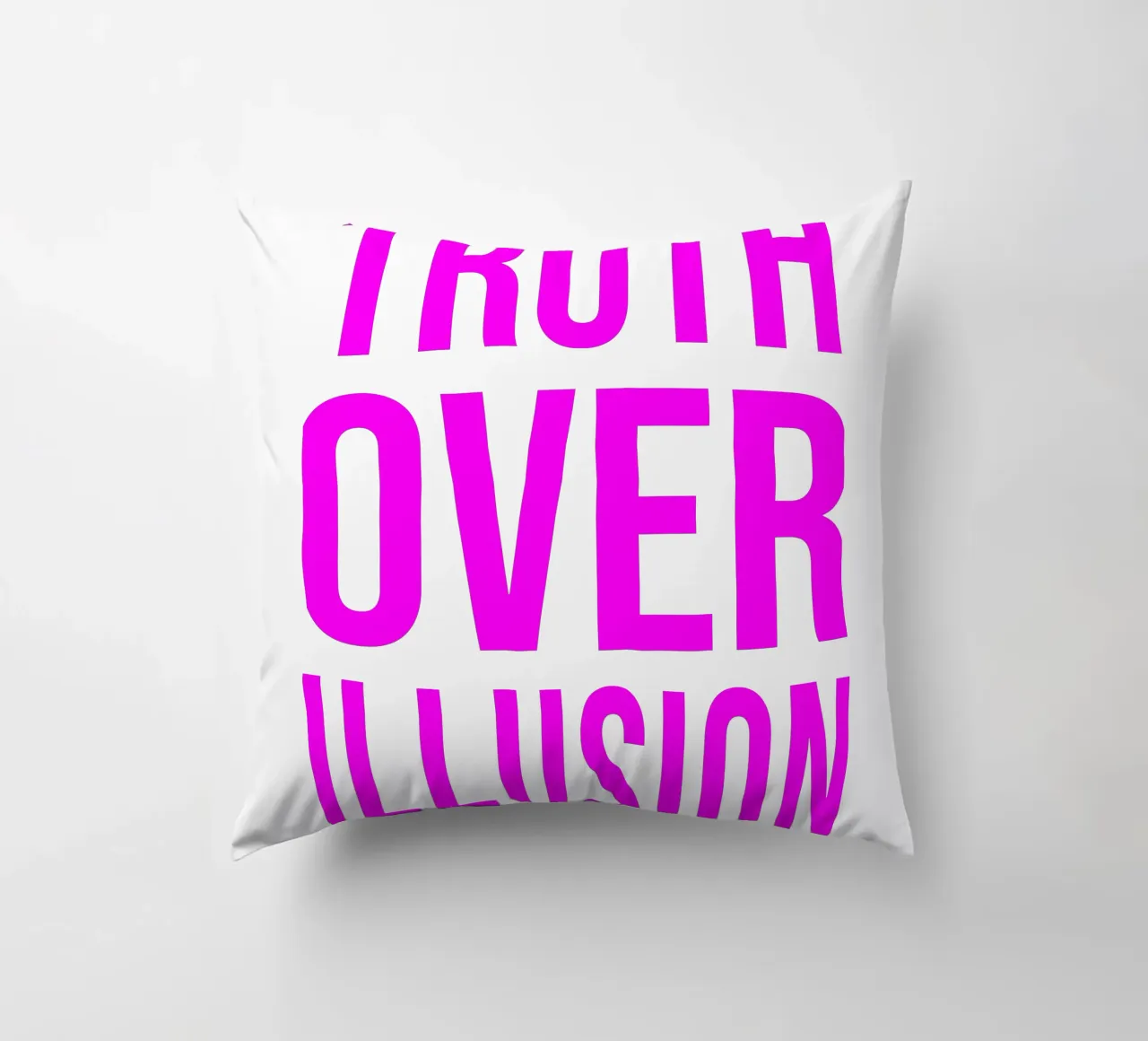 OVER Series- bold letters, brave values (5 colors) cuscino da OVER SERIES