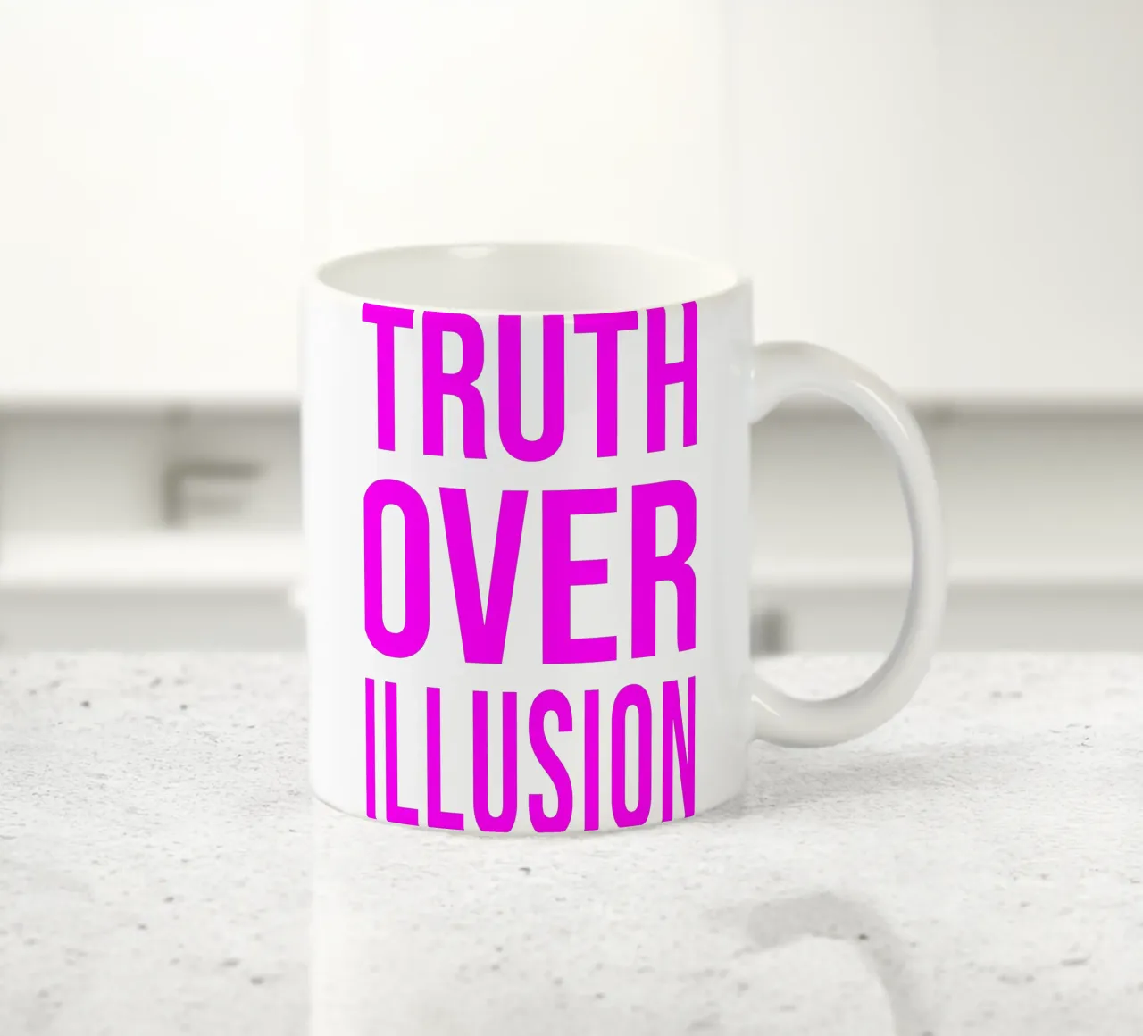 OVER Series- bold letters, brave values (5 colors) tazza in ceramica da OVER SERIES