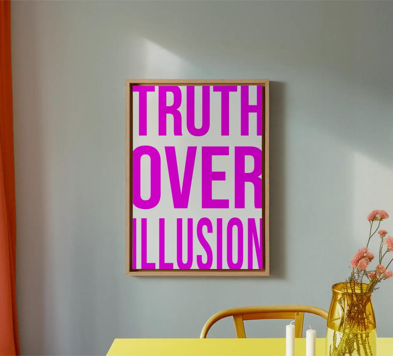 OVER Series- bold letters, brave values (5 colors) tela da OVER SERIES