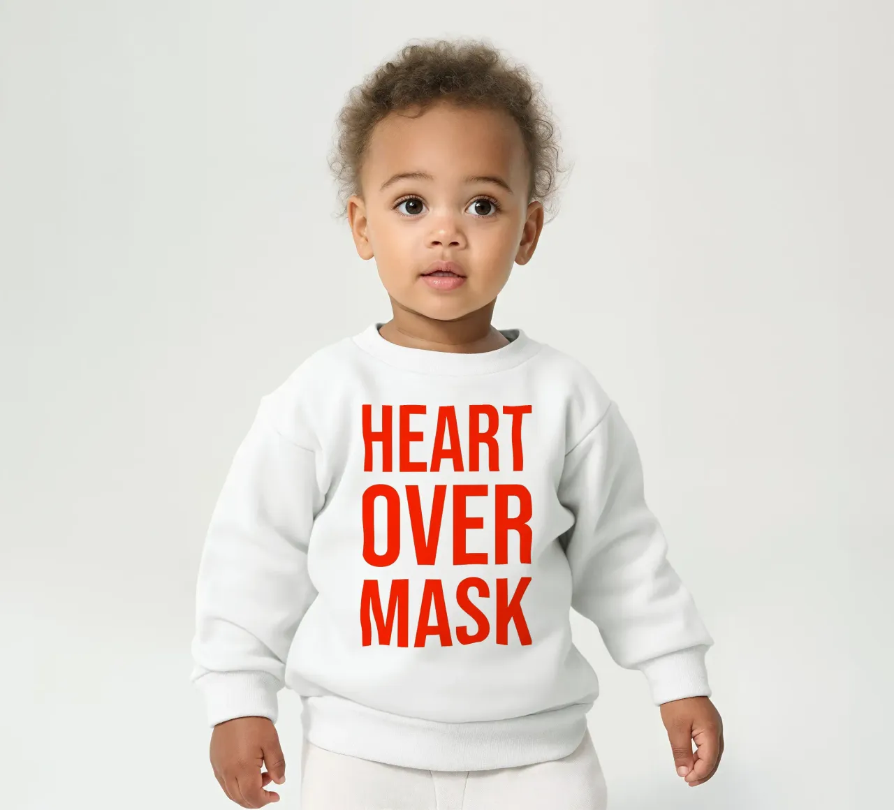 OVER Series- bold letters, brave values (5 colors) sudadera de bebé de OVER SERIES
