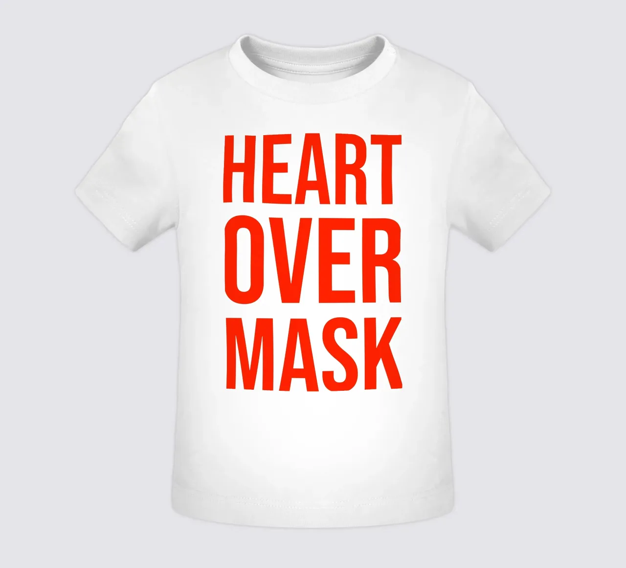 OVER Series- bold letters, brave values (5 colors) maglietta neonato da OVER SERIES