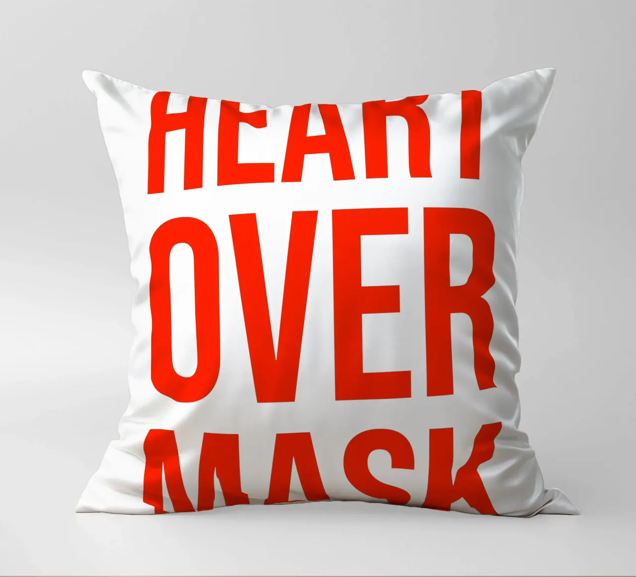 OVER Series- bold letters, brave values (5 colors) cuscino da OVER SERIES